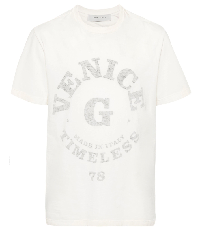 GOLDEN GOOSE - T-shirt con stampa