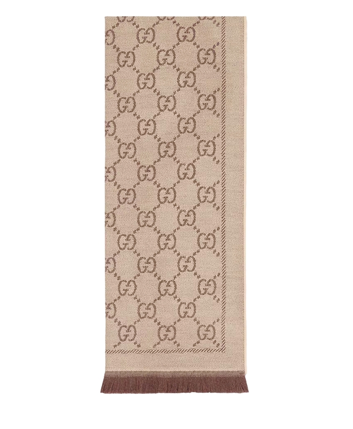 GUCCI - GG motif scarf