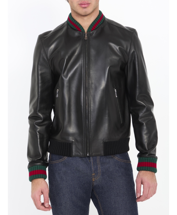 GUCCI - Bomber in pelle