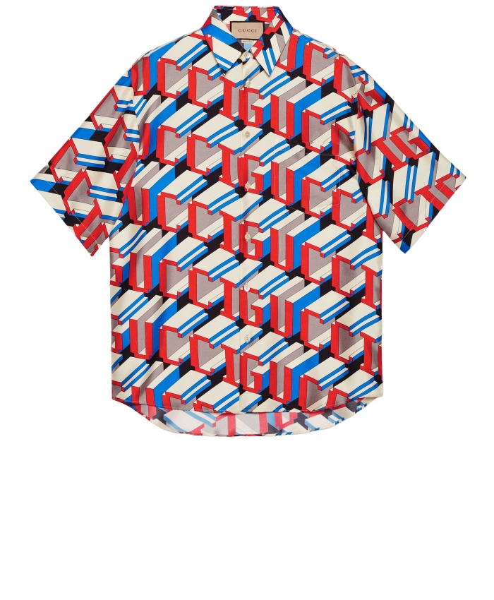 GUCCI - Camicia Gucci Pixel