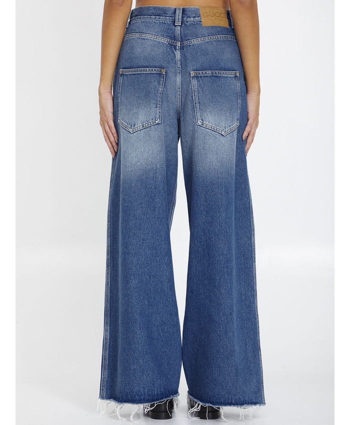 GUCCI - Cotton denim jeans
