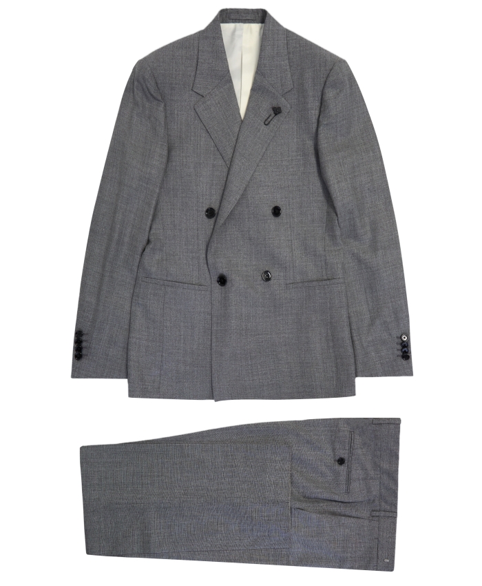 LARDINI - Two-piece suit in wool and silk