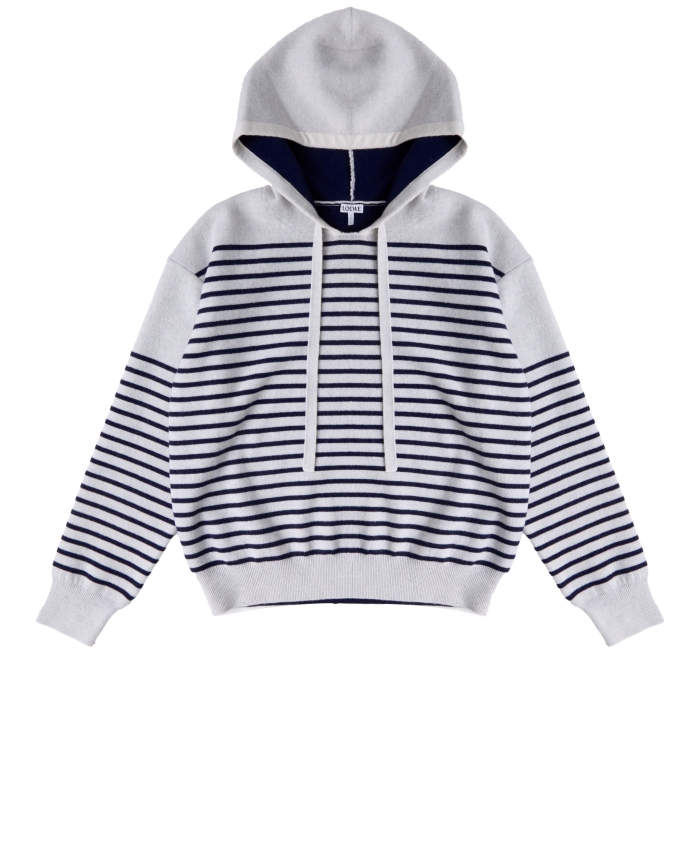 LOEWE - Striped wool hoodie