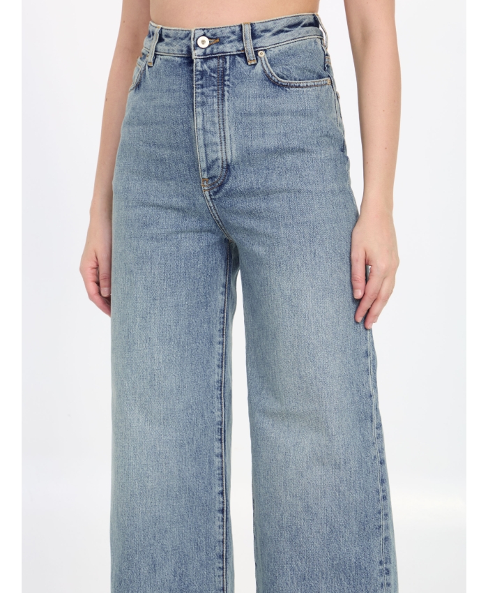 LOEWE - High-waisted denim jeans
