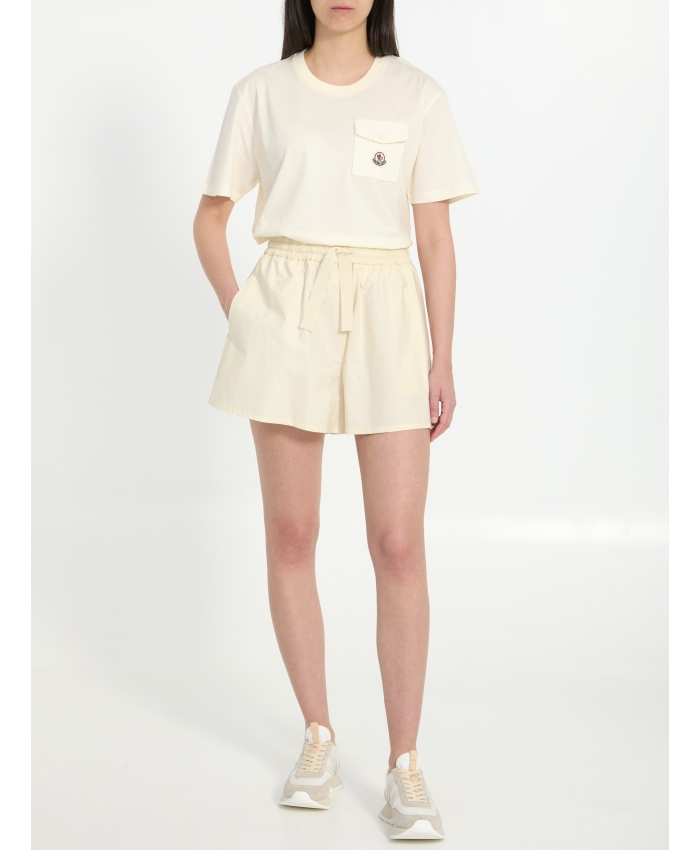 MONCLER - Shorts in cotone