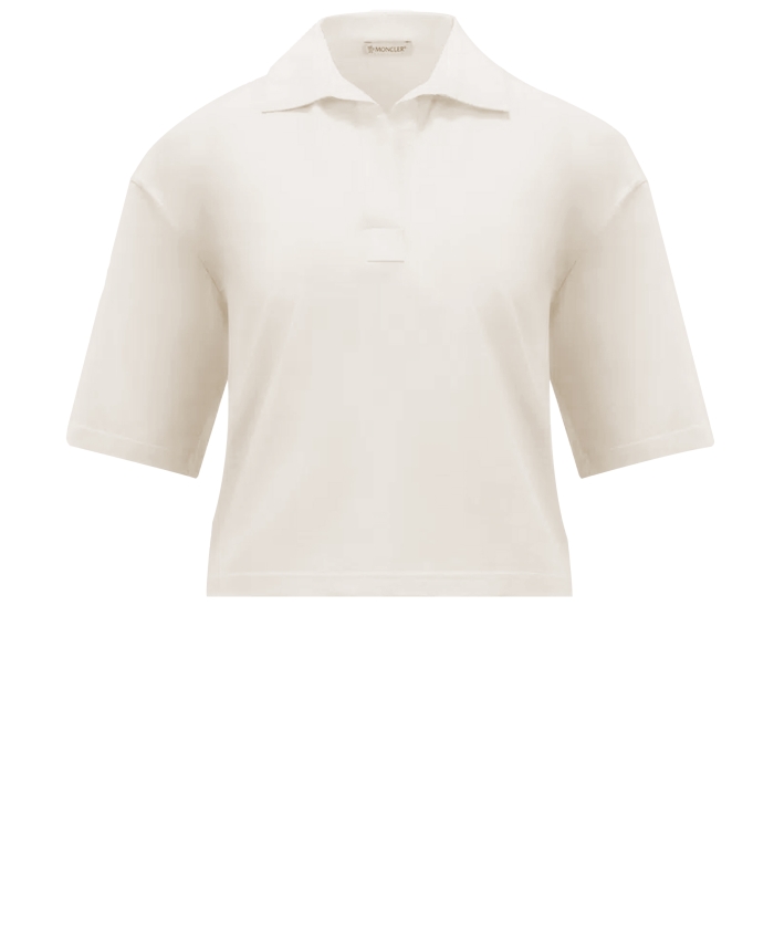 MONCLER - Cotton polo shirt