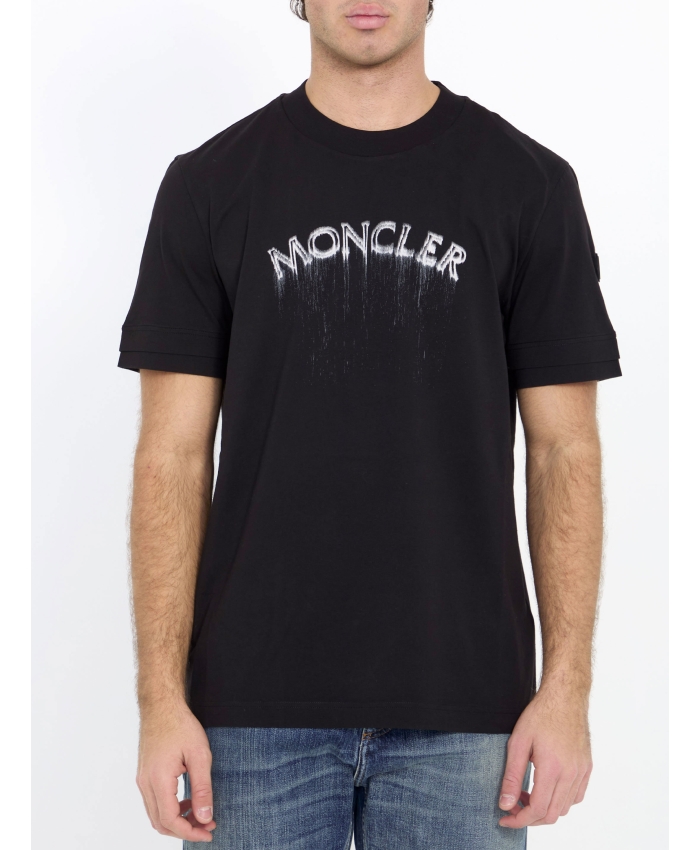 MONCLER - T-shirt con logo