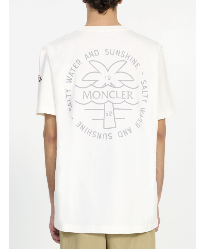 MONCLER - T-shirt in cotone