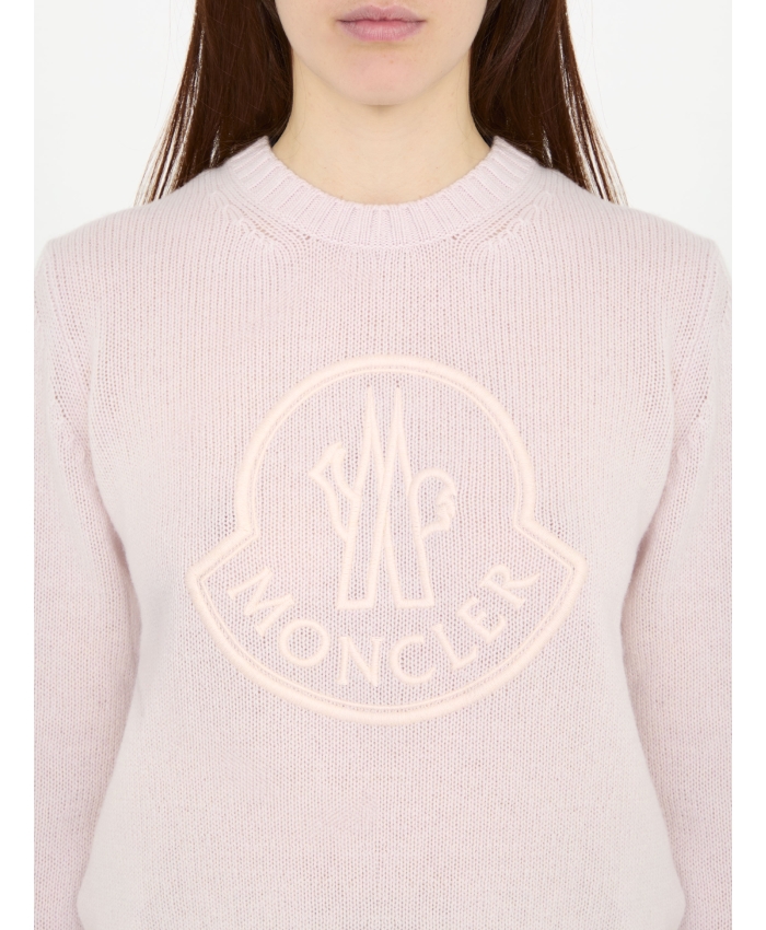 MONCLER - Maglione con logo