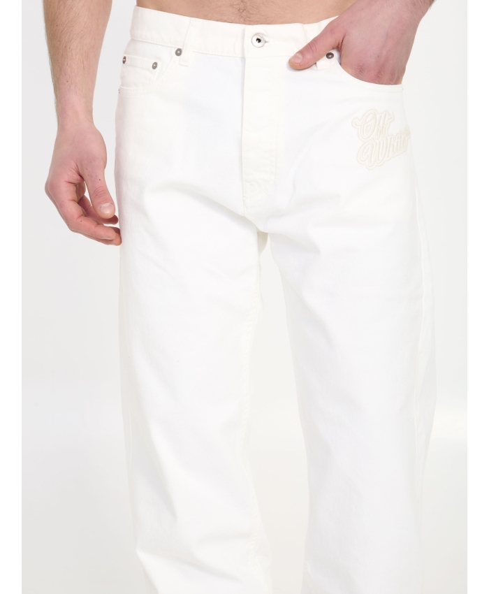OFF WHITE - 90s Logo jeans