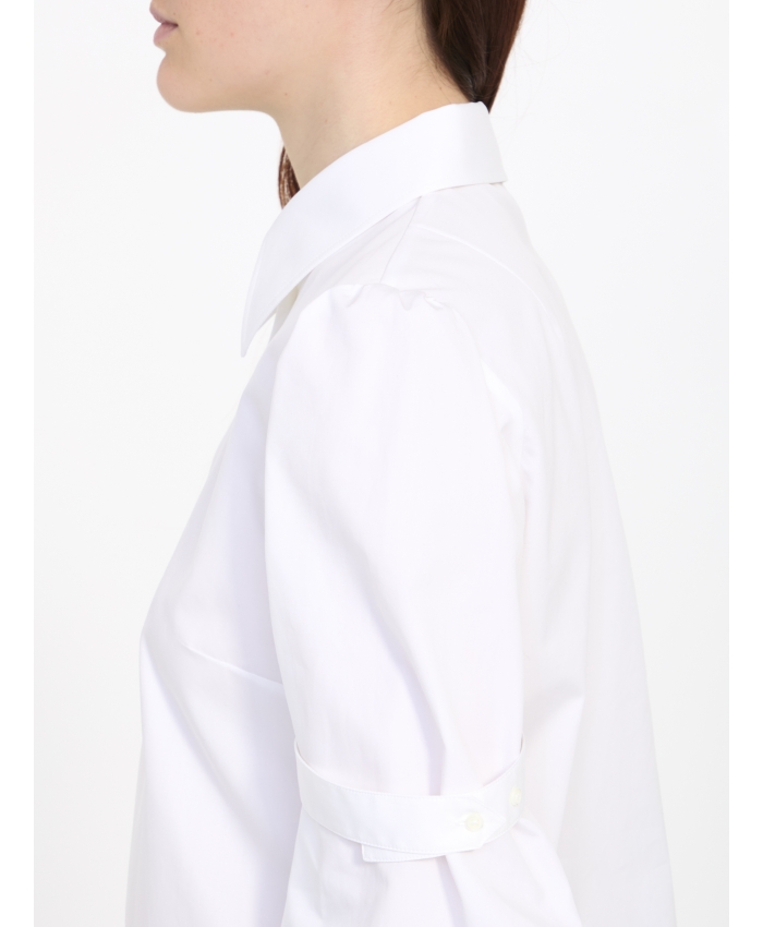 OFF WHITE - Camicia in popeline con fasce