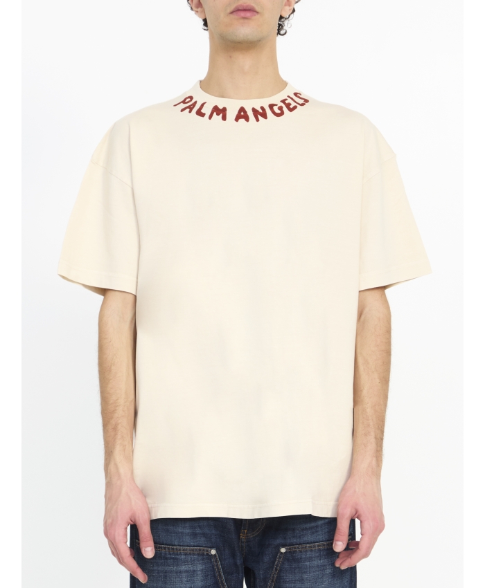 PALM ANGELS - T-shirt with logo