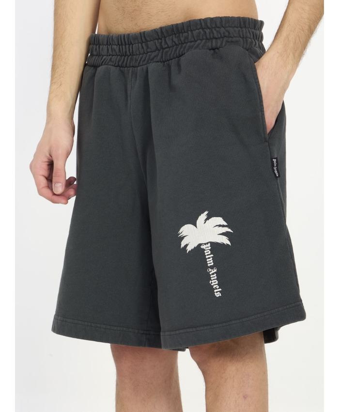 PALM ANGELS - The Palm bermuda shorts