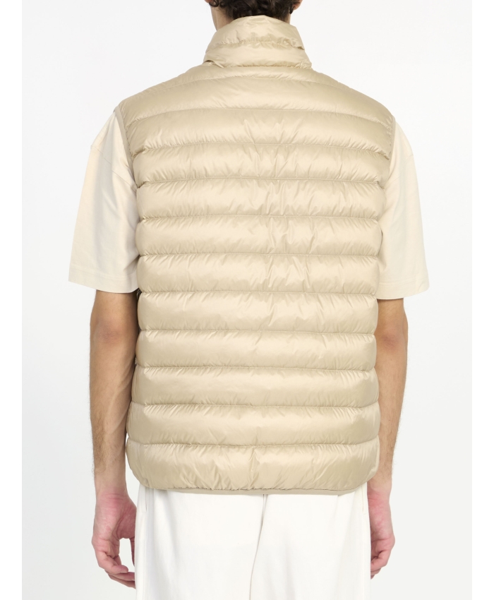 PALM ANGELS - Padded vest with logo