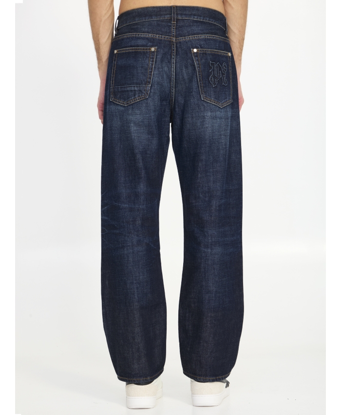 PALM ANGELS - Jeans Workwear Monogram
