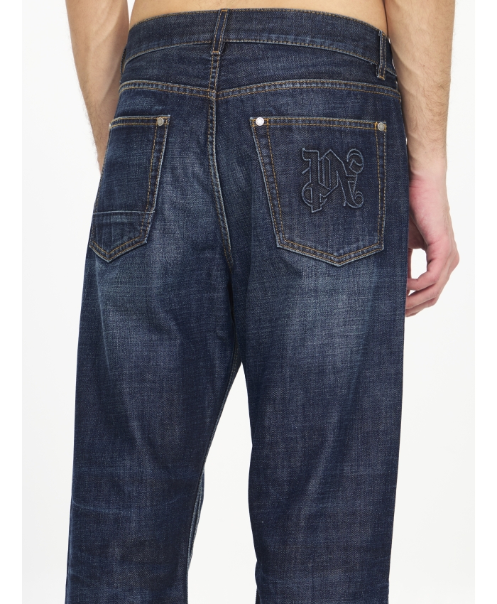 PALM ANGELS - Workwear Monogram jeans