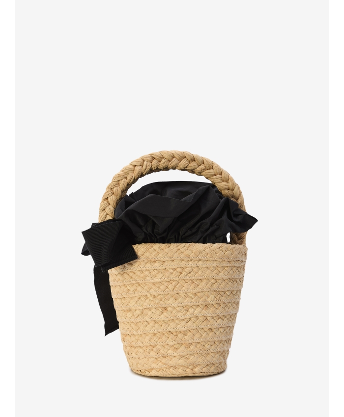 PATOU - Raffia bucket bag