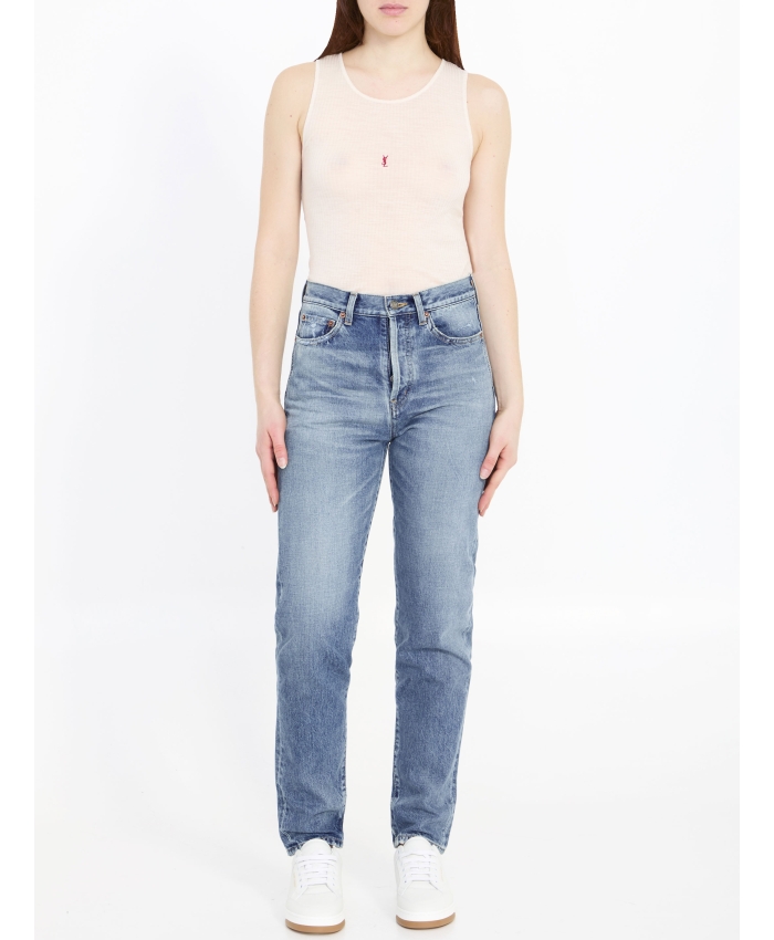 SAINT LAURENT - Slim fit denim jeans
