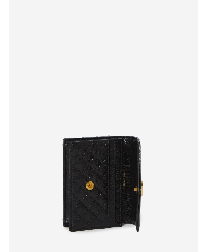 SAINT LAURENT - Quilted leather wallet