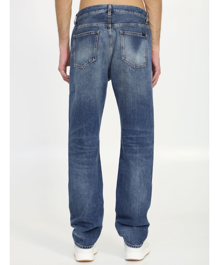 SAINT LAURENT - Jeans in denim
