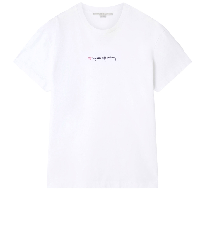 STELLA MCCARTNEY - Embroidered t-shirt