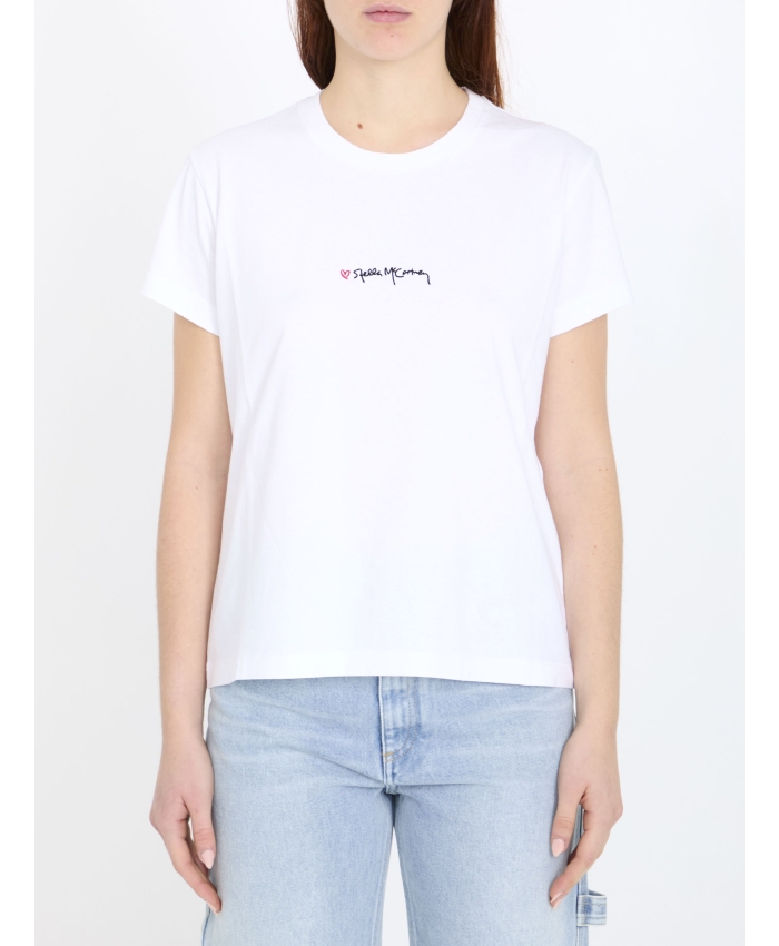 STELLA MCCARTNEY - Embroidered t-shirt