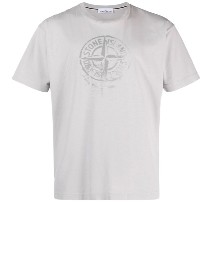 STONE ISLAND - T-shirt con logo