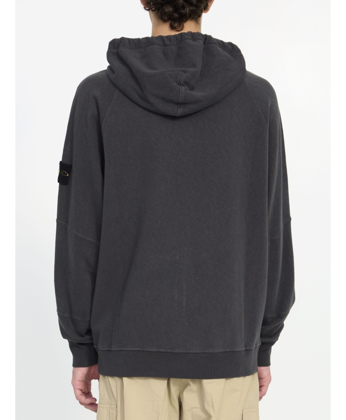 STONE ISLAND - Zip-up hoodie