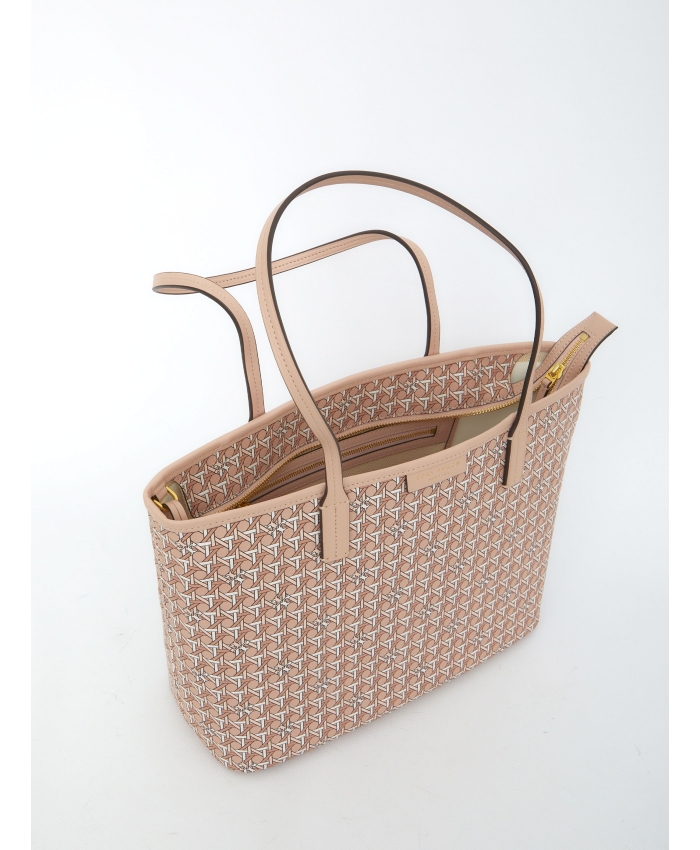 TORY BURCH - Small Basketweave Tote bag