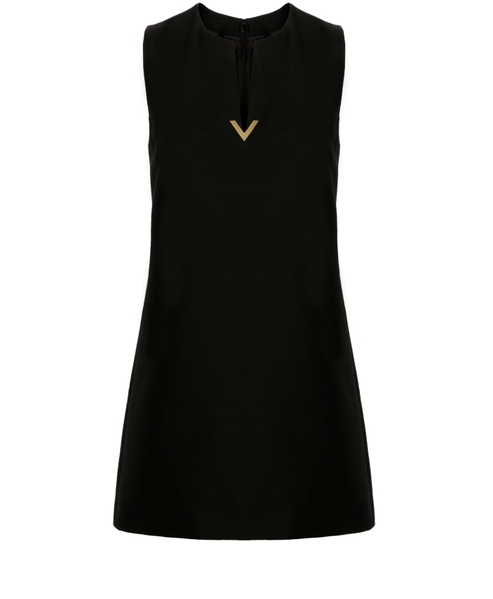 VALENTINO GARAVANI - Crepe Couture short dress