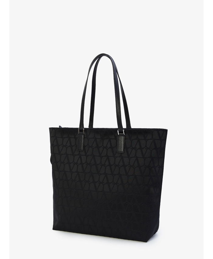 VALENTINO GARAVANI - Toile Iconographe shopping bag
