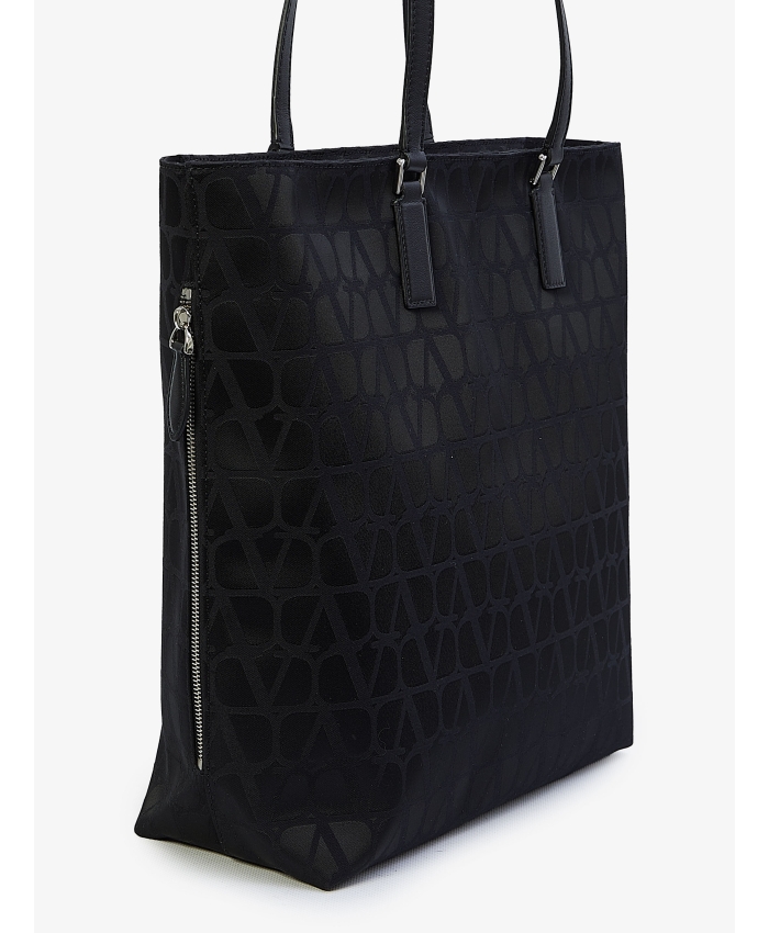 VALENTINO GARAVANI - Toile Iconographe shopping bag