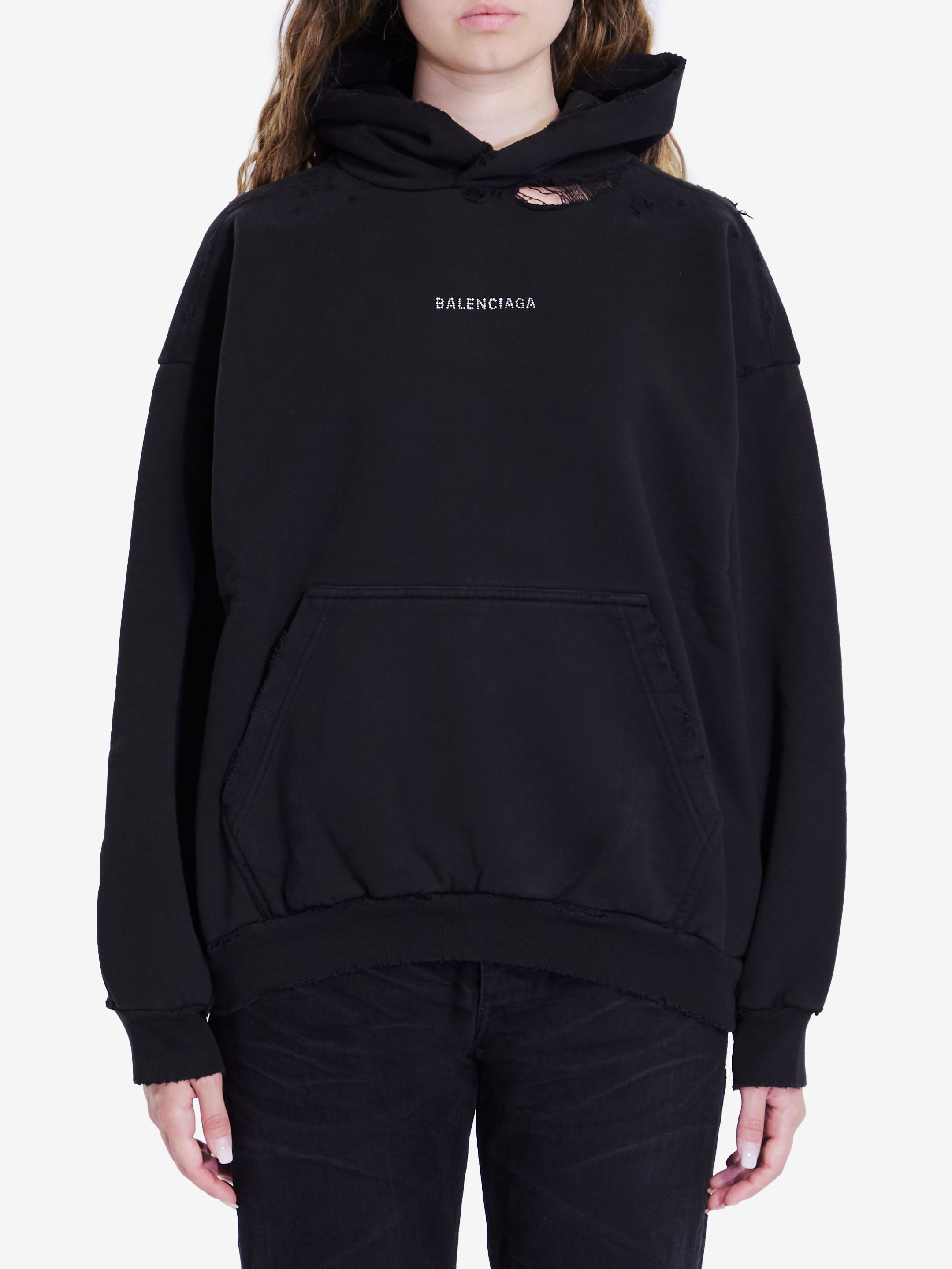 BALENCIAGA Balenciaga Back hoodie Leam Roma Luxury Shopping Online