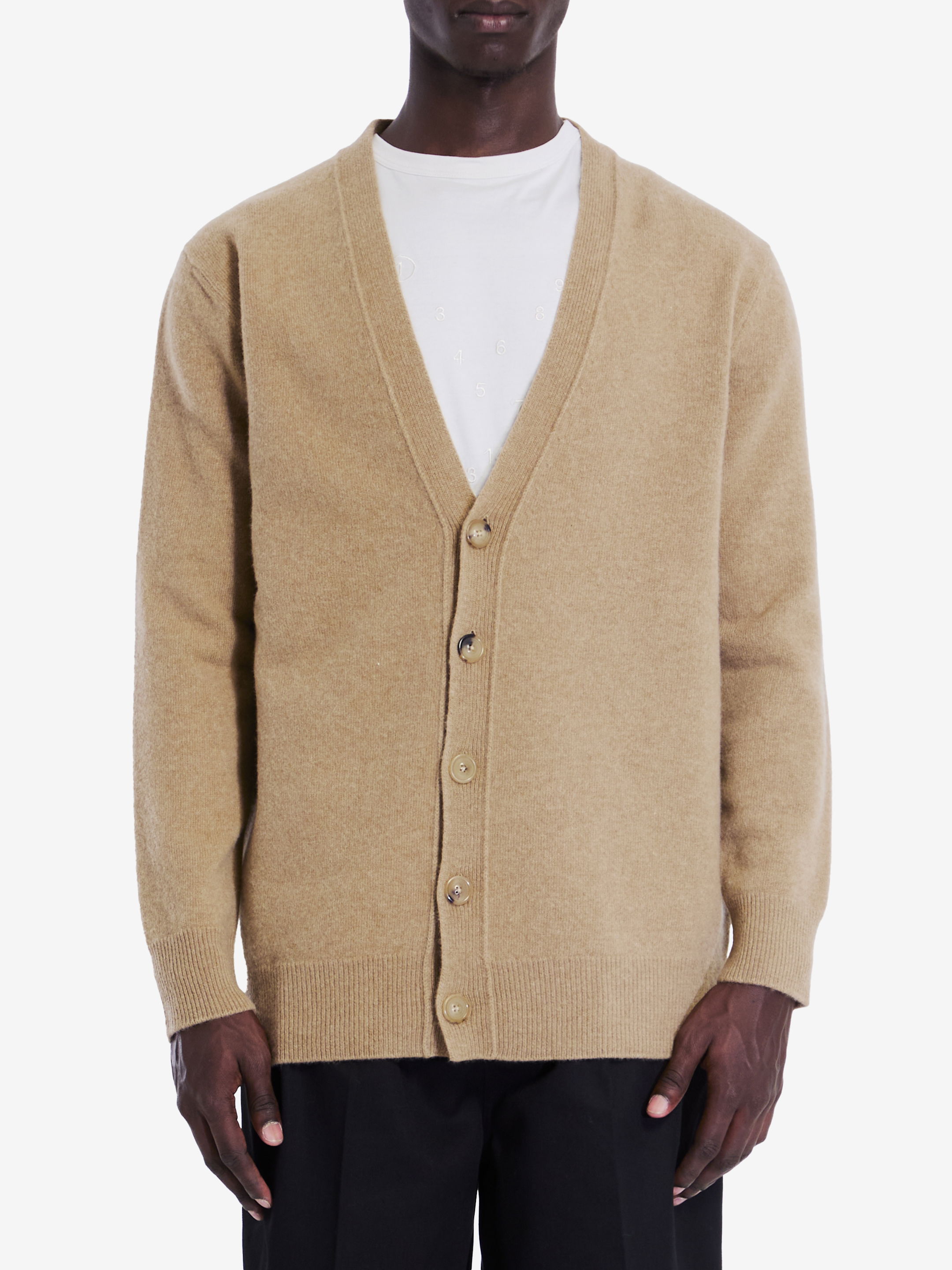 MAISON MARGIELA Wool cardigan Leam Roma Luxury Shopping Online