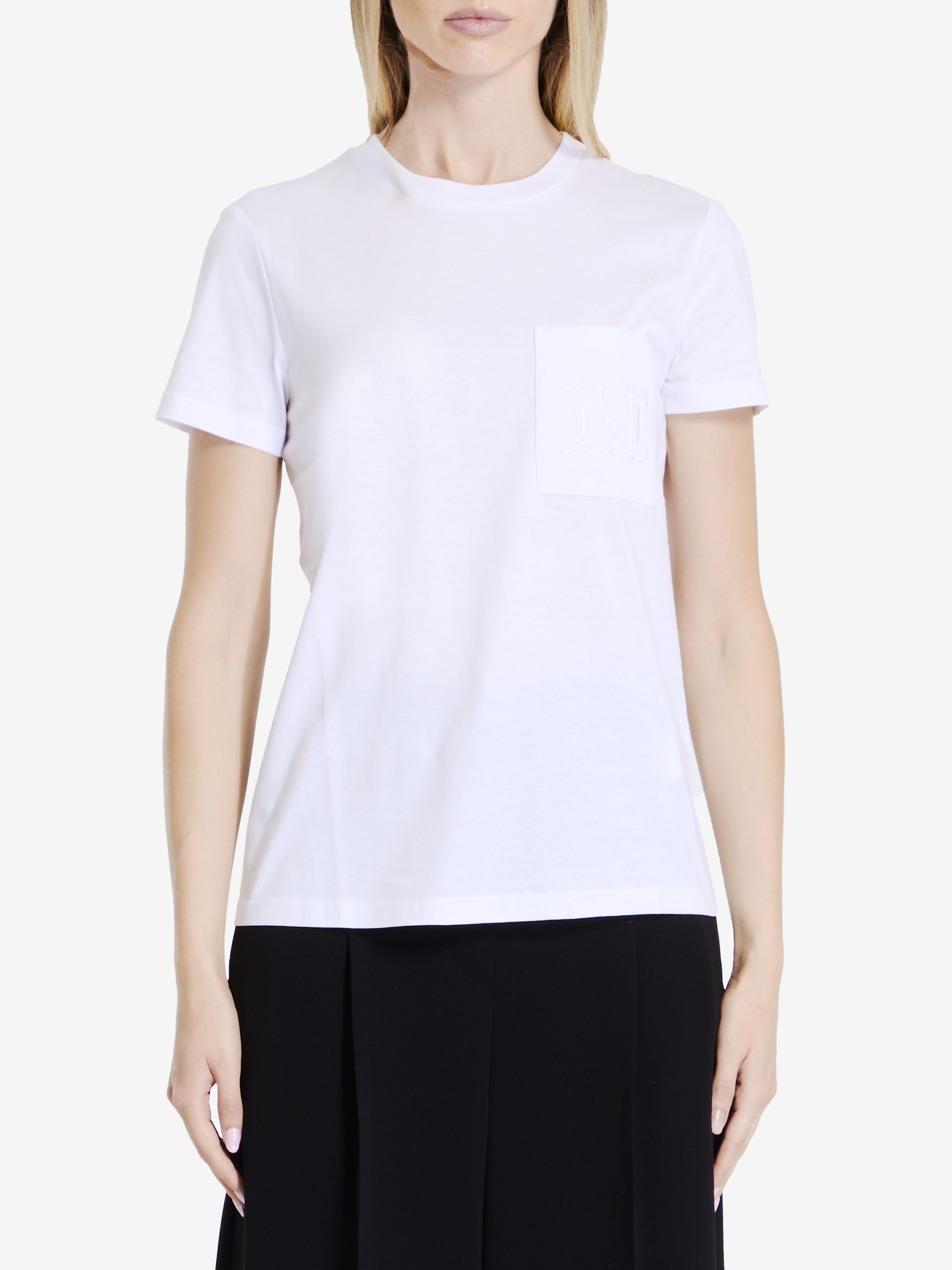 MaxMara Asymmetric Neckline T-Shirt deals