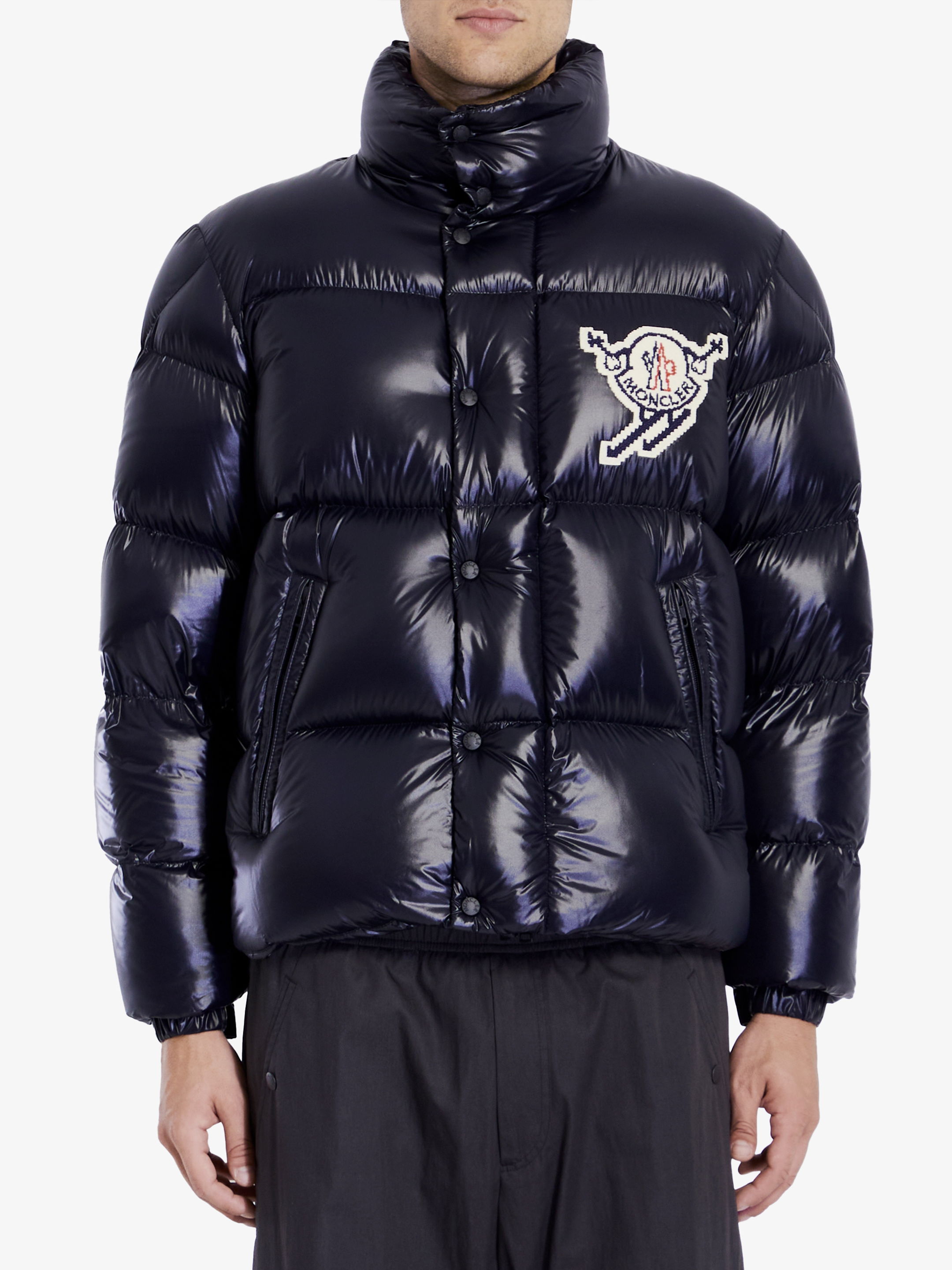 MONCLER - Leste short down jacket | Leam Roma - Luxury Shopping Online