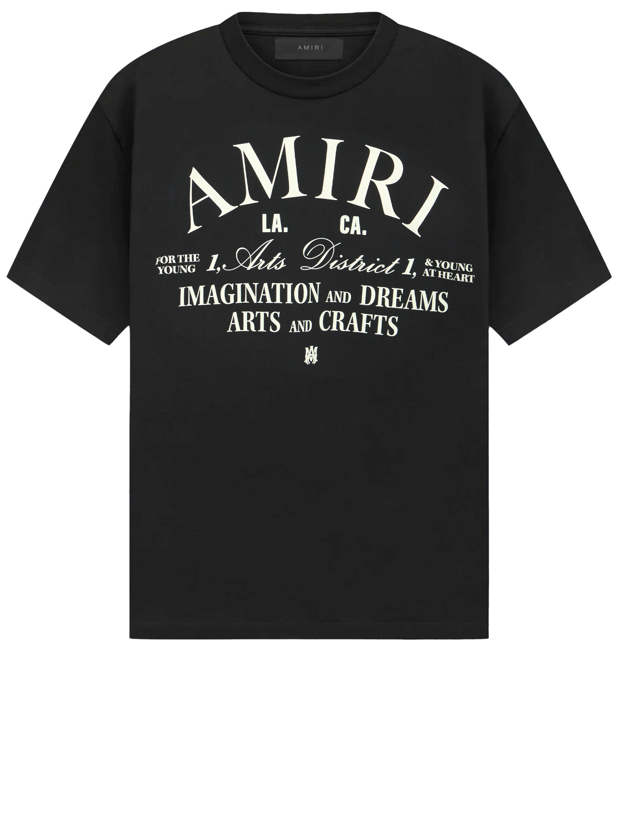 Shop Amiri Arts District Tshirt In Black