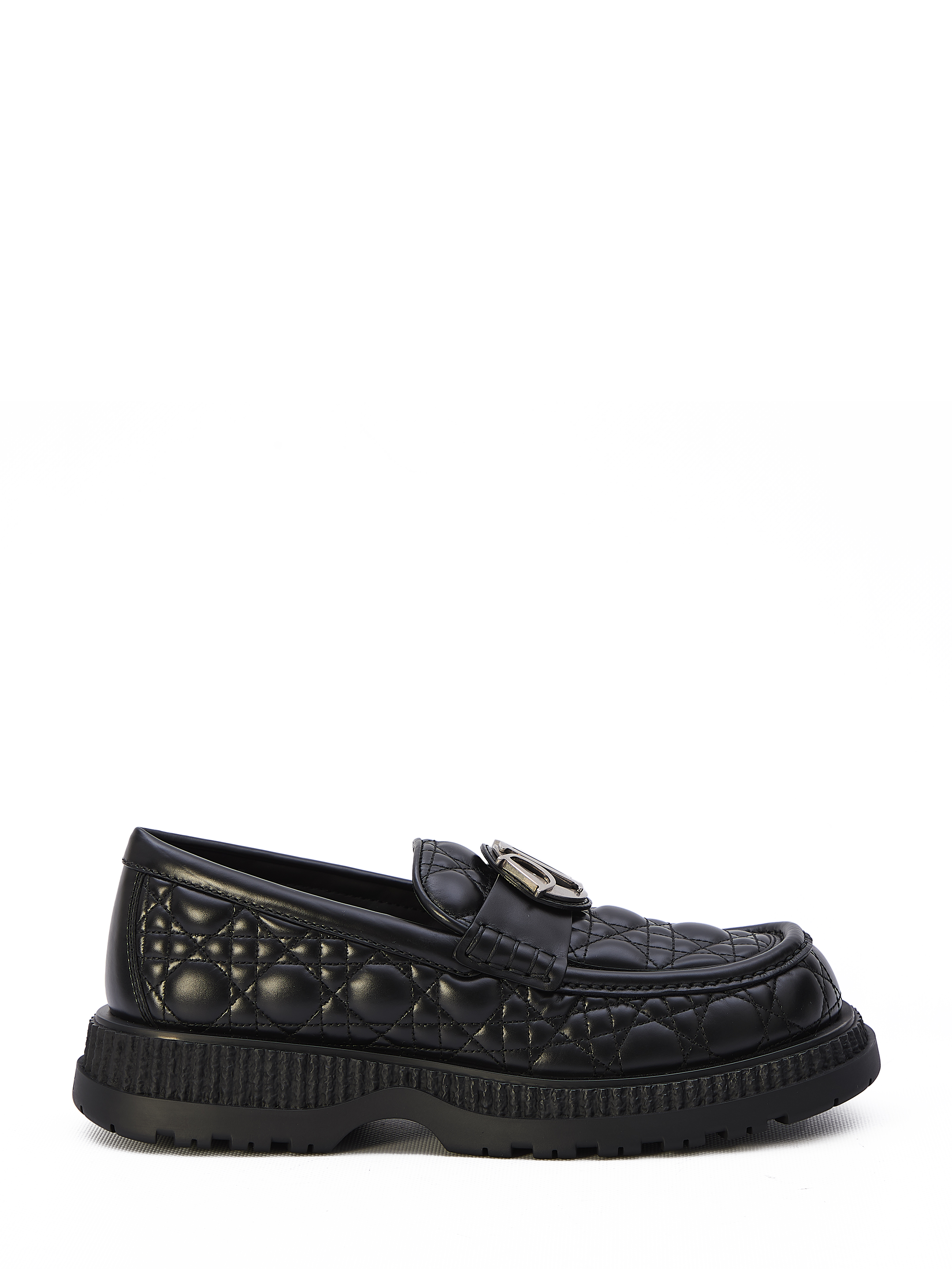 Dior Buffalo Loafers In Black