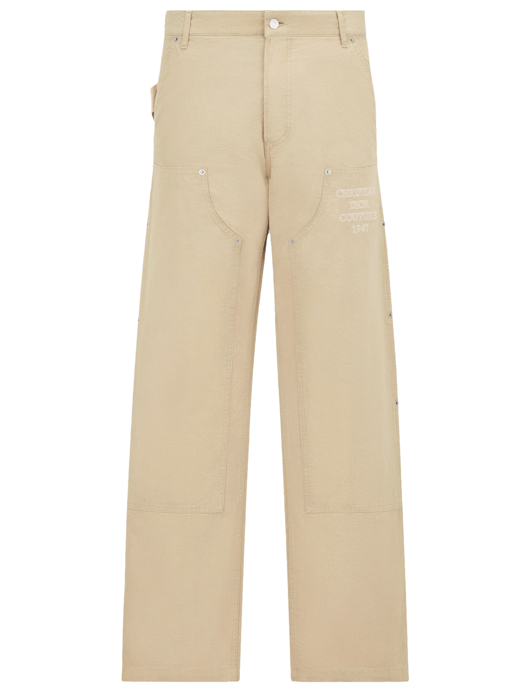Dior Christian  Couture Jeans In Beige