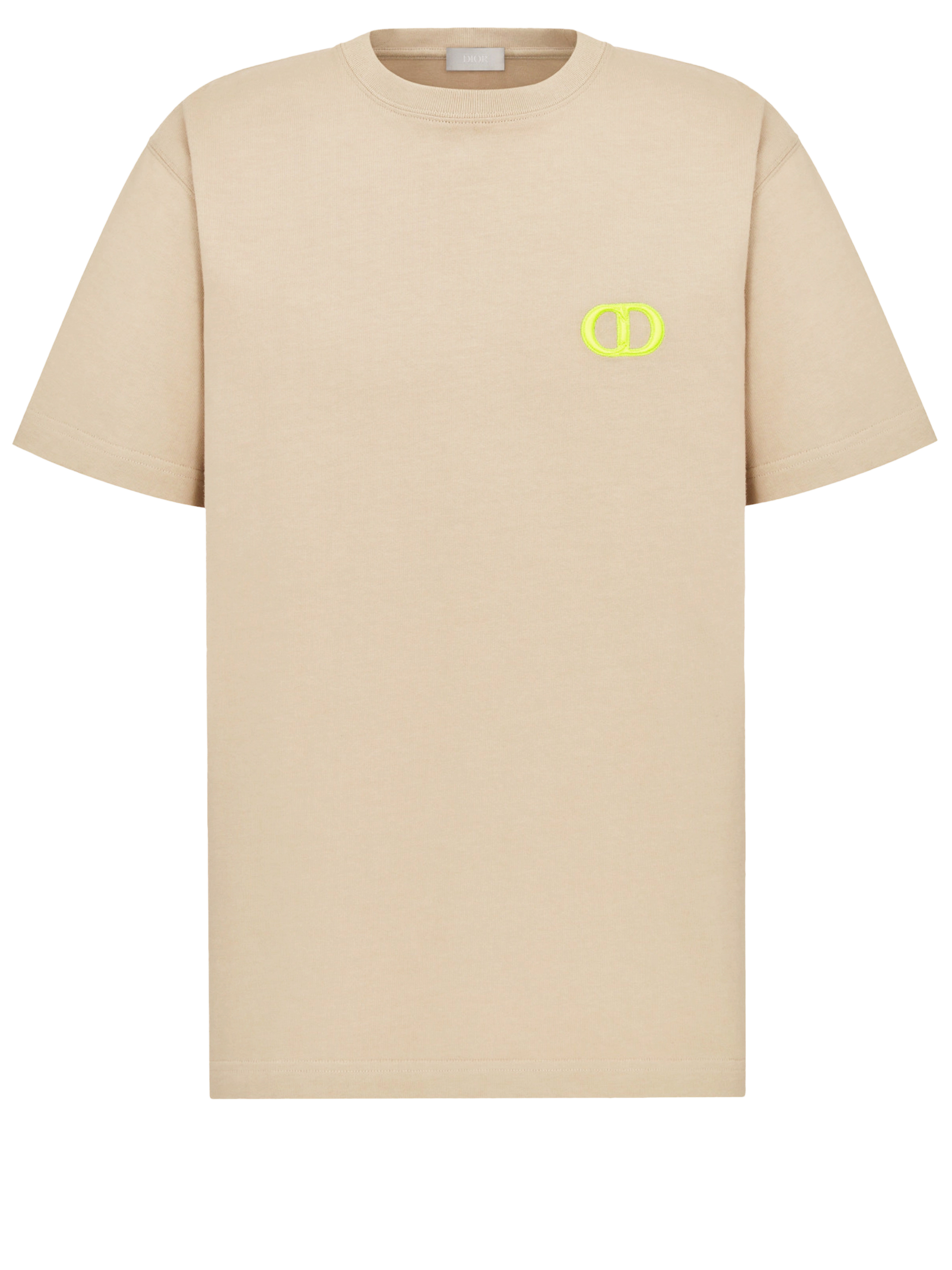 Dior Cd Icon Tshirt In Beige