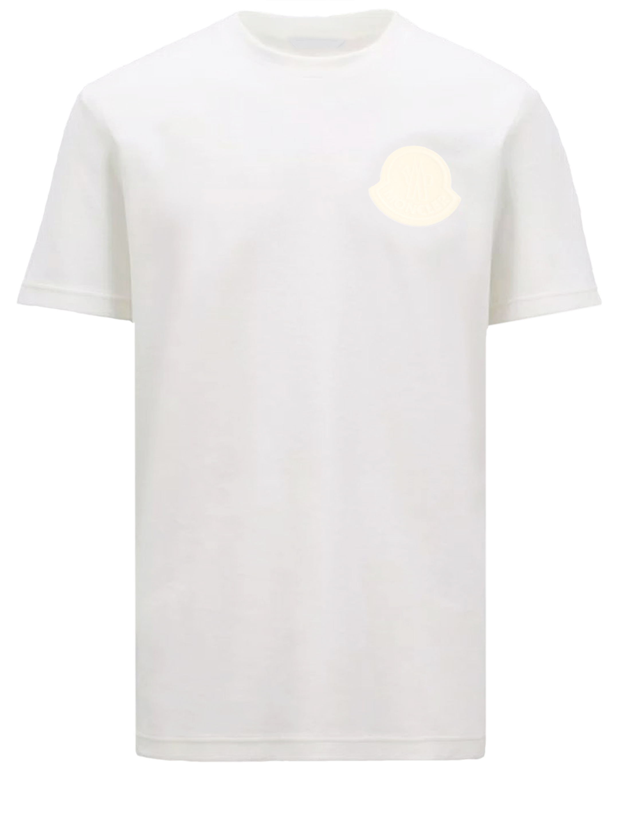Moncler Cotton Tshirt In White