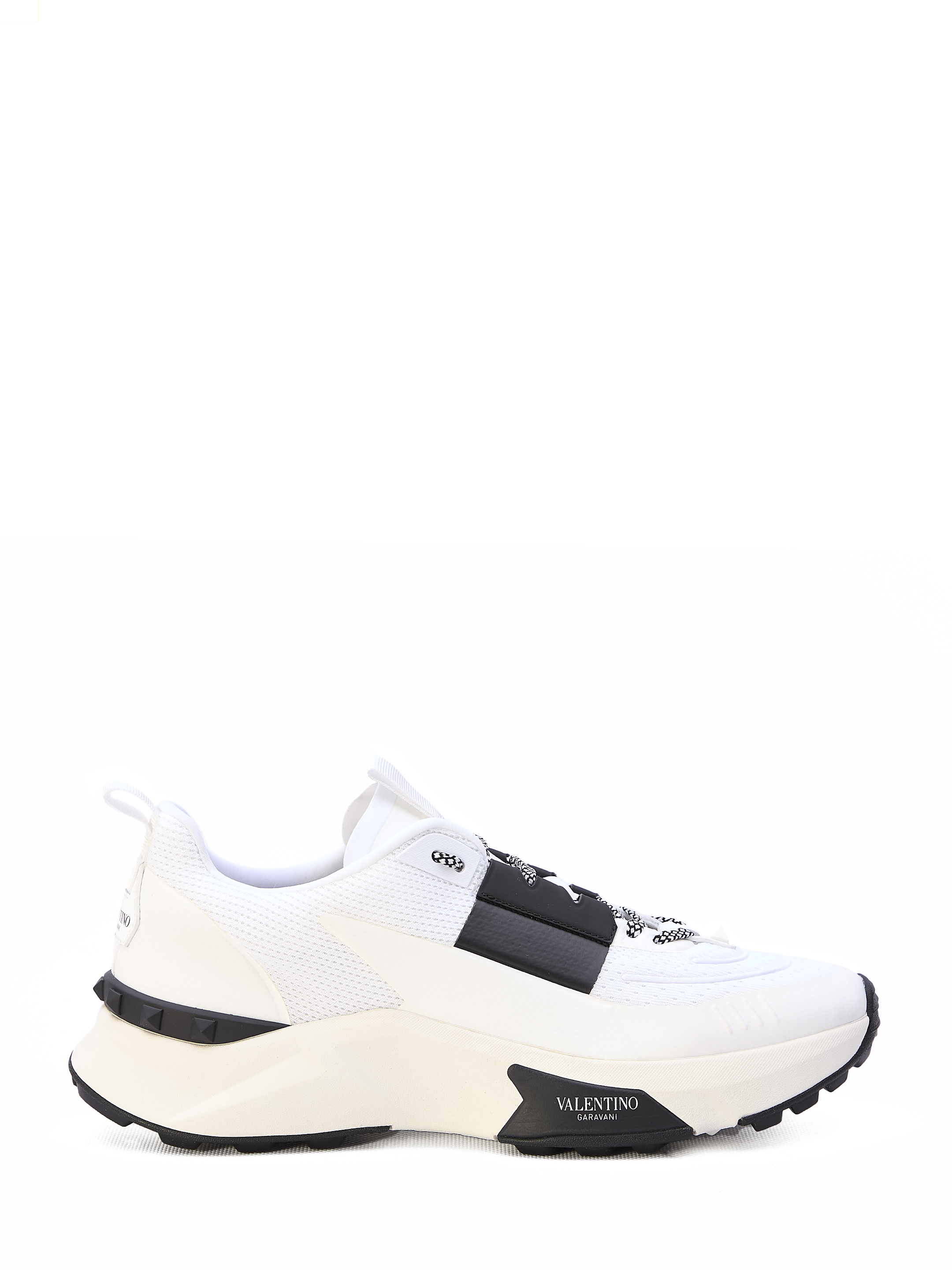 Shop Valentino Low Top True Act Sneakers In White